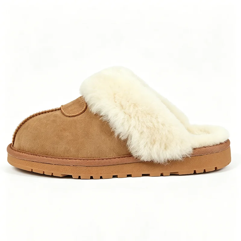 Naturalne futrzane kapcie dams – Espadrille Slip On recenzja i cena