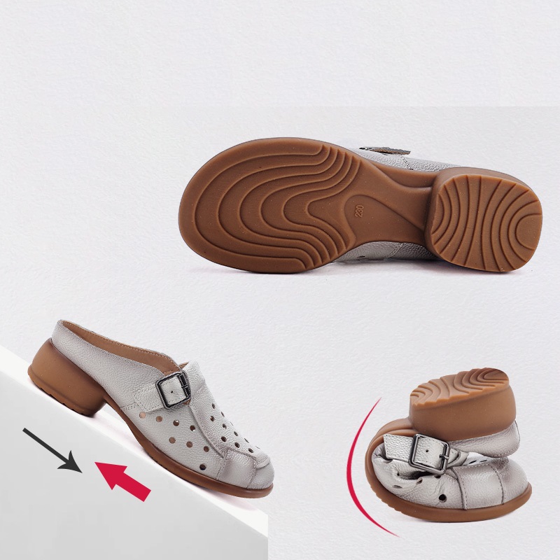 Nowe skórzane sandały damskie  – Espadrille Slip On recenzja i cena
