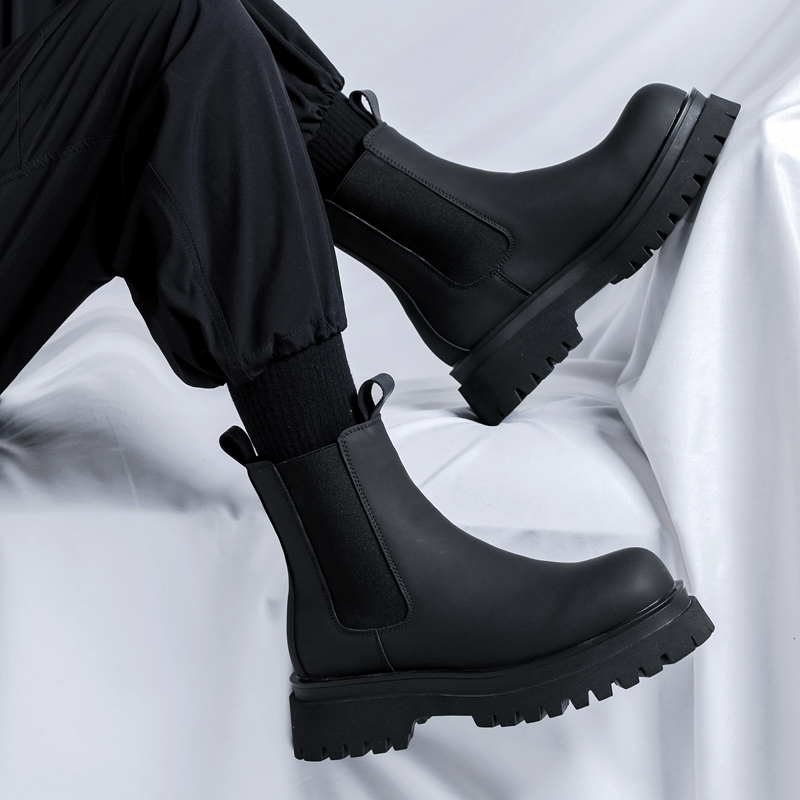 Czarne wysokie botki na platfo – Espadrille Slip On recenzja i cena