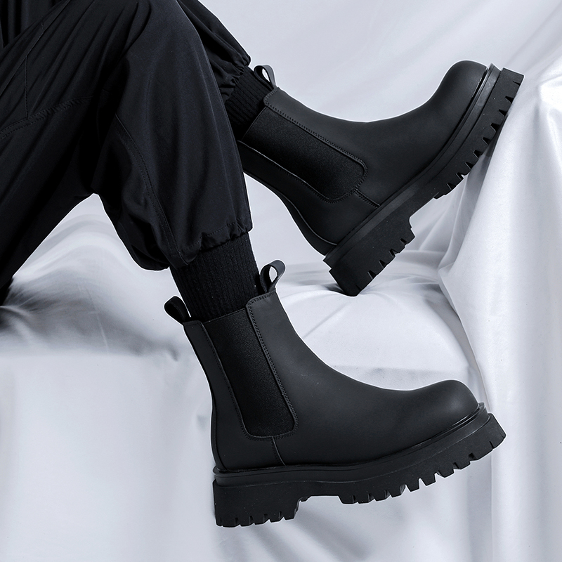Czarne wysokie botki na platfo – Espadrille Slip On recenzja i cena